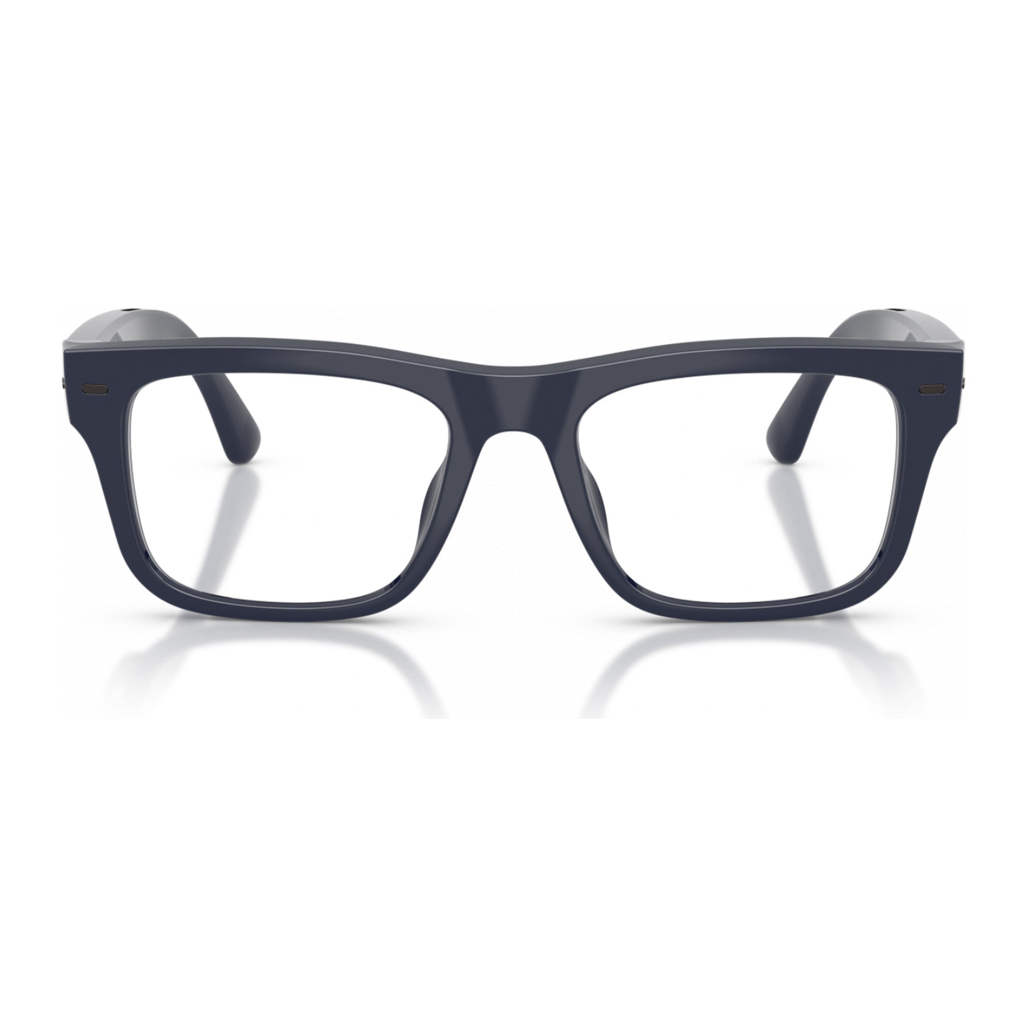 Nuance Audio Square hearing glasses in Deep Blue