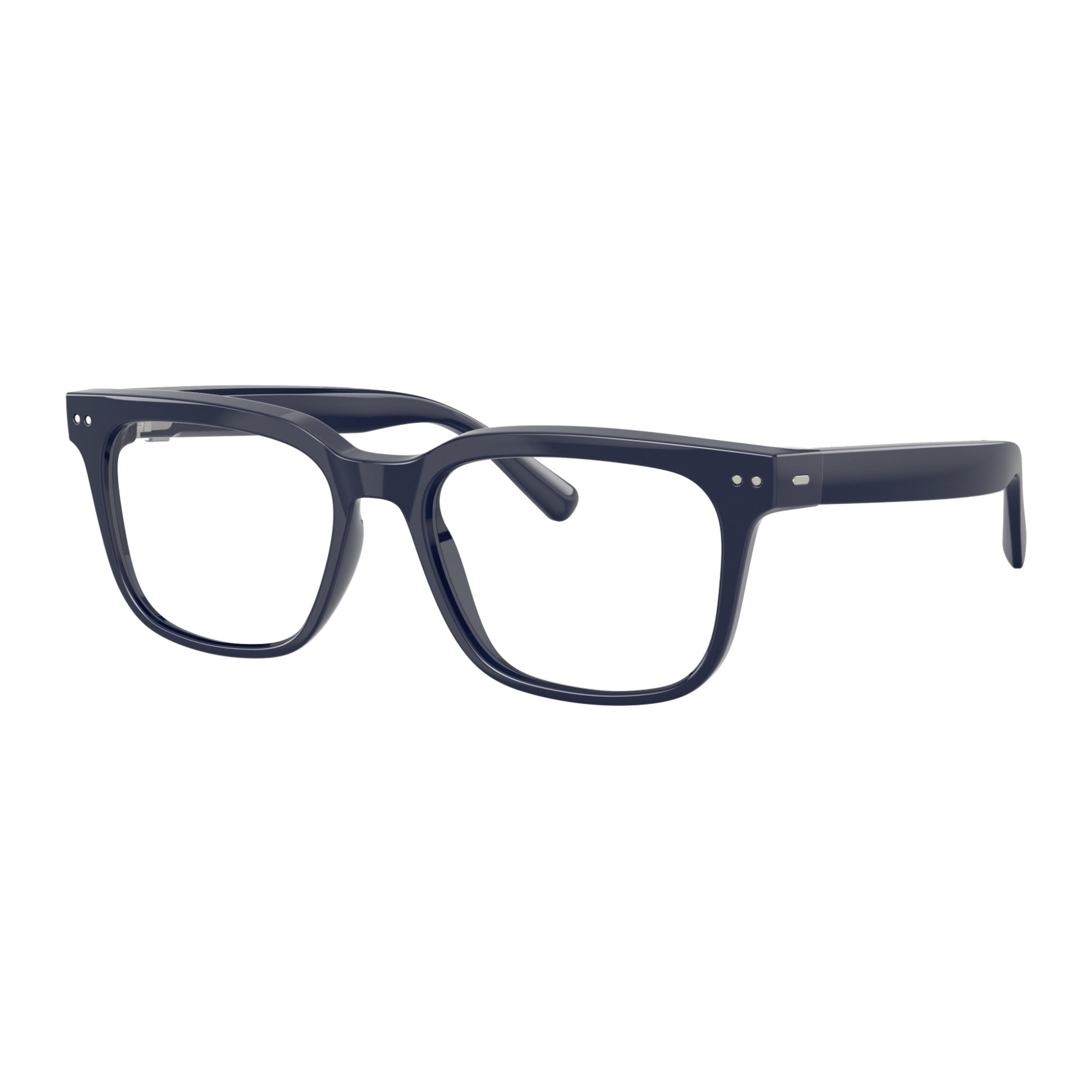 Nuance Audio Square hearing glasses in Shiny Deep Blue