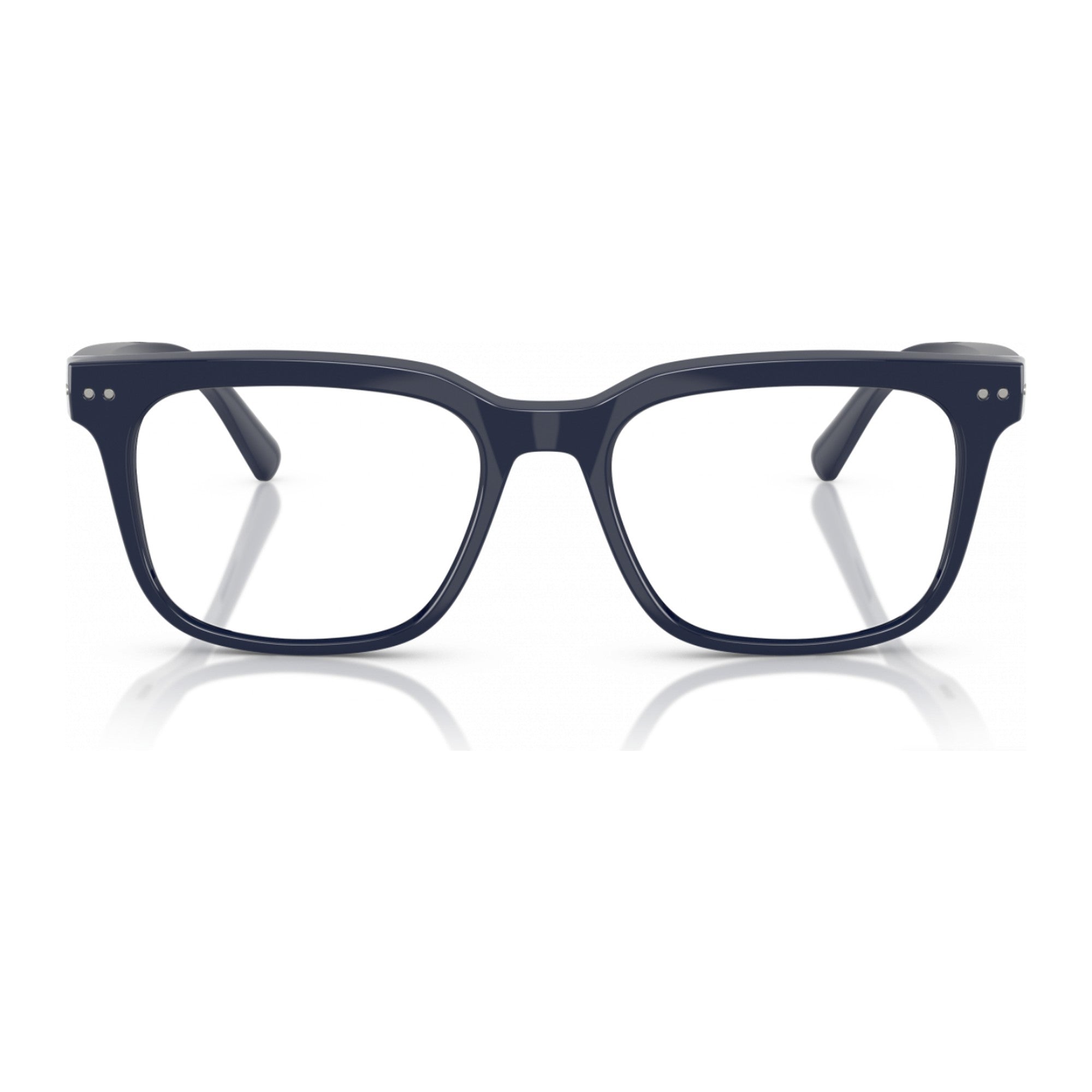 Nuance Audio Square hearing glasses in Shiny Deep Blue