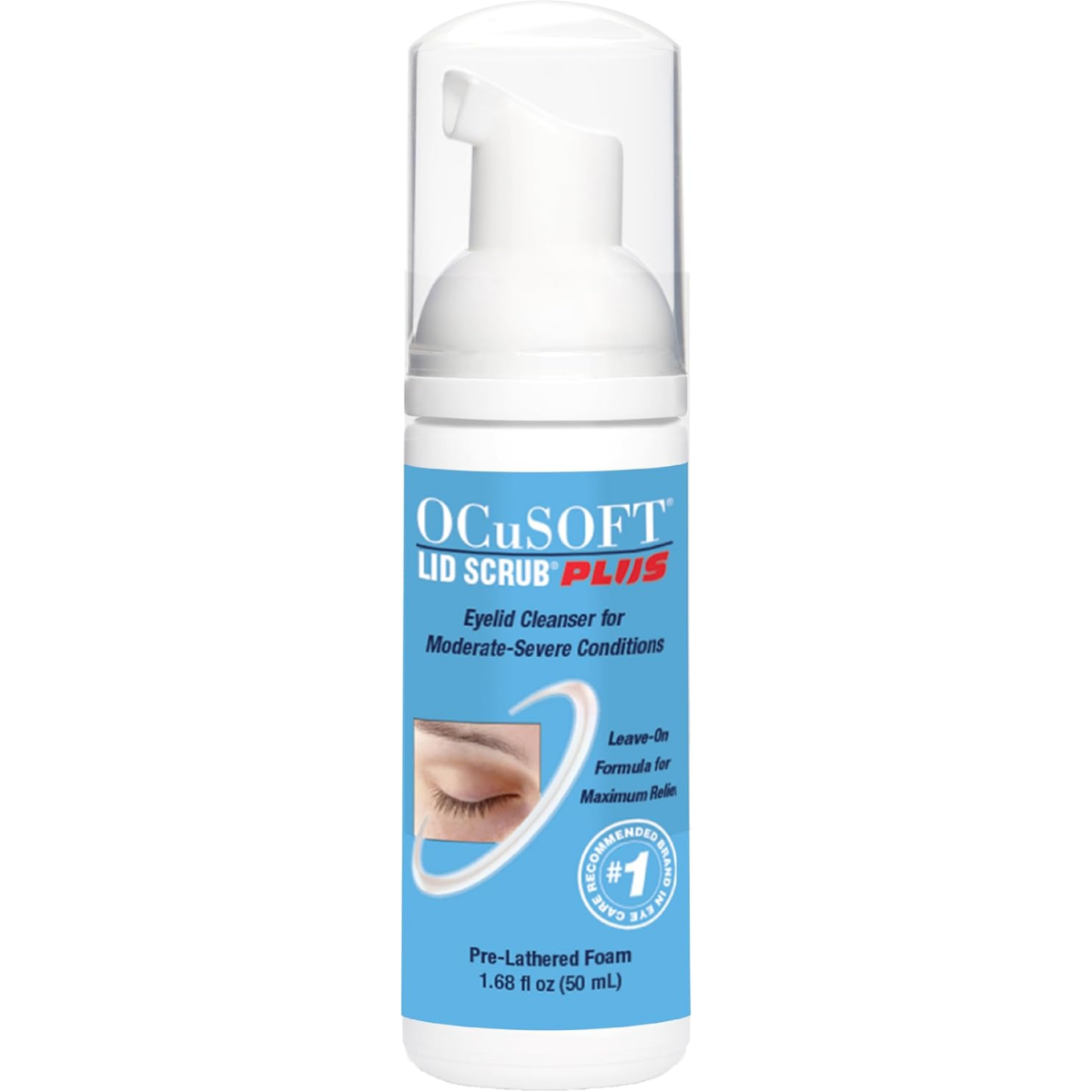 OCuSOFT Lid Scrub Plus Foam 50mL eyelid cleanser